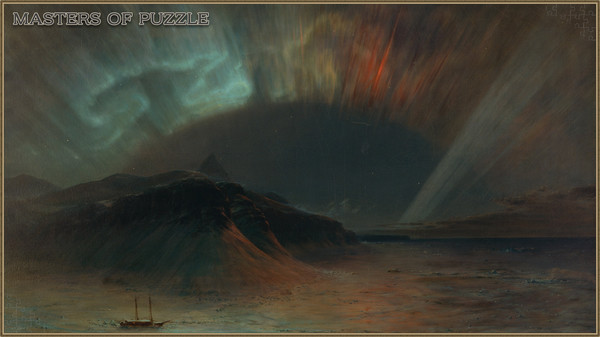 Masters of Puzzle - Aurora Borealis by F. E. Church