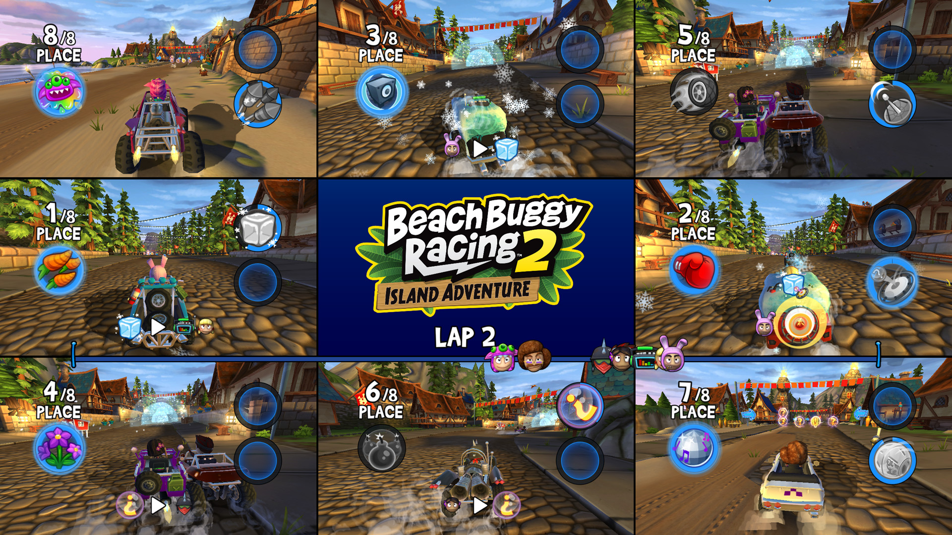 Beach Buggy Racing 2 / gameplay PC #allmundo #games #videos