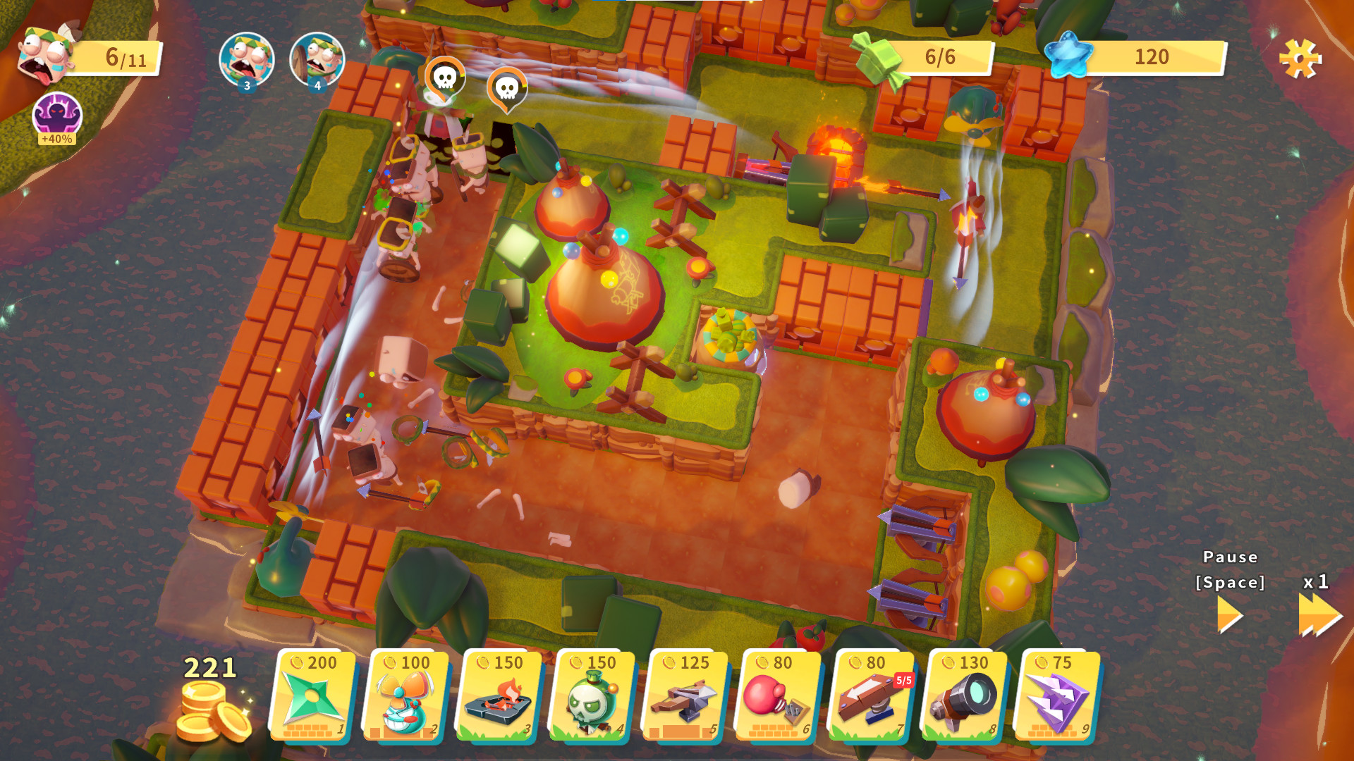 Candy Disaster - Tower Defense screenshot