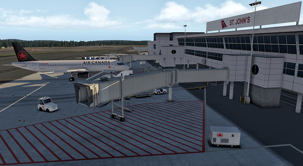 скриншот X-Plane 11 - Add-on: JustAsia - CYYT - St. John's International Airport 1