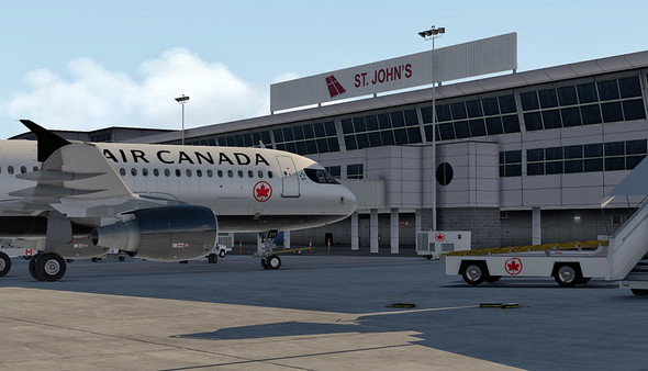 скриншот X-Plane 11 - Add-on: JustAsia - CYYT - St. John's International Airport 4