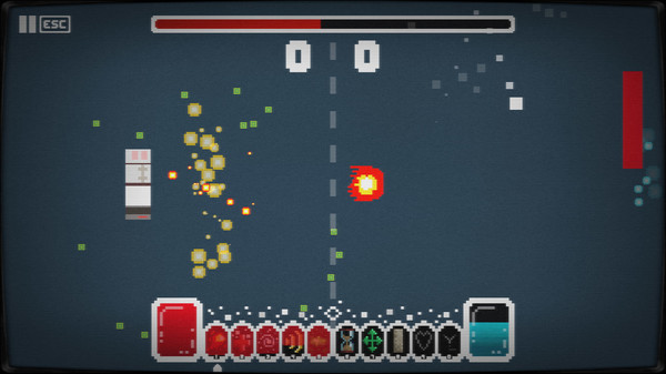 Screenshot of Hypergalactic Psychic Table Tennis 3000