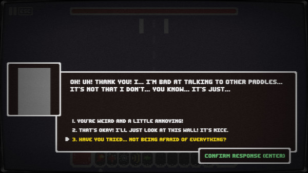 Screenshot of Hypergalactic Psychic Table Tennis 3000