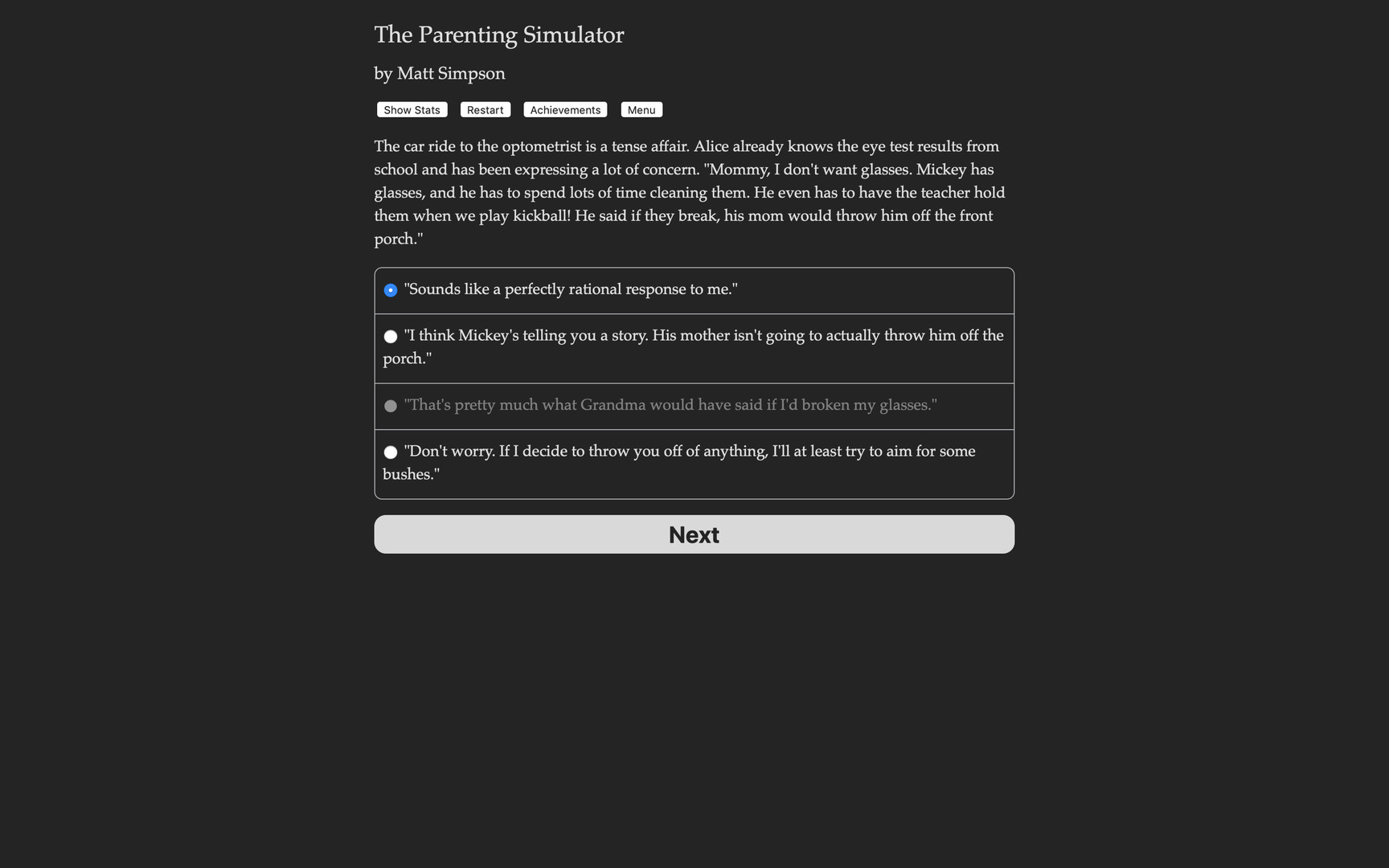 The Parenting Simulator - Win/Mac/Linux - (Steam)