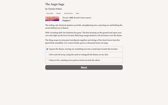 скриншот The Aegis Saga 1