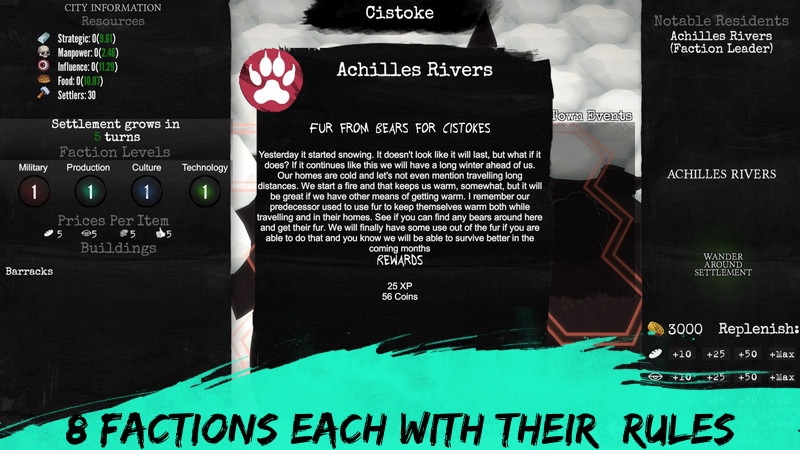 fullybroKEN - A Unique Mix of 4X / Post-Apocalypse / RPG / Roguelike screenshot 7