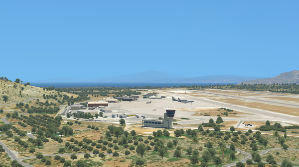 скриншот X-Plane 11 - Add-on: Aerosoft - Airport Chania - Ioannis Daskalogiannis 0