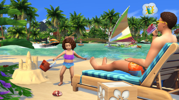 The Sims 4 Outdoor Bundle - Island Living, Outdoor Retreat, and Backyard Stuff DLCs Origin