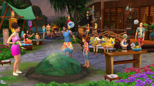 скриншот The Sims 4 Island Living 1