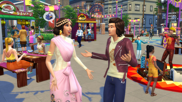 скриншот The Sims 4 City Living 2