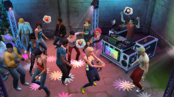 The Sims 4 Sims’ Night Out Bundle - Get Together, Dine Out, Movie Hangout Stuff, Bowling Night Stuff DLCs Origin CD Key
