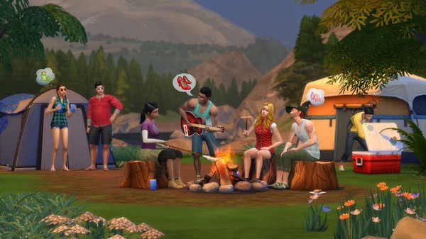скриншот The Sims 4 Outdoor Retreat 3