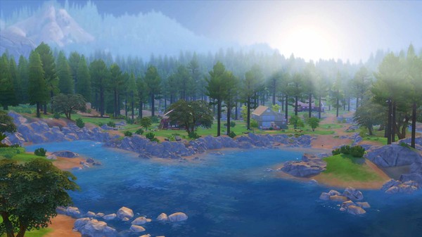скриншот The Sims 4 Outdoor Retreat 1