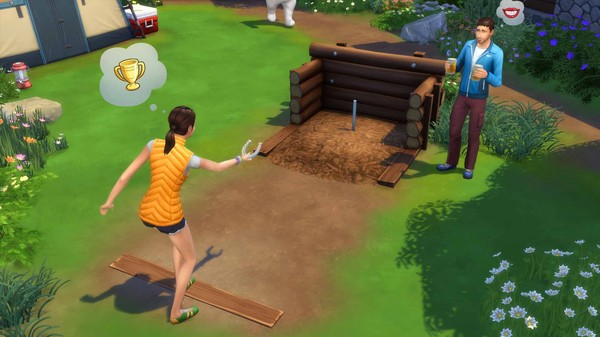 скриншот The Sims 4 Outdoor Retreat 4