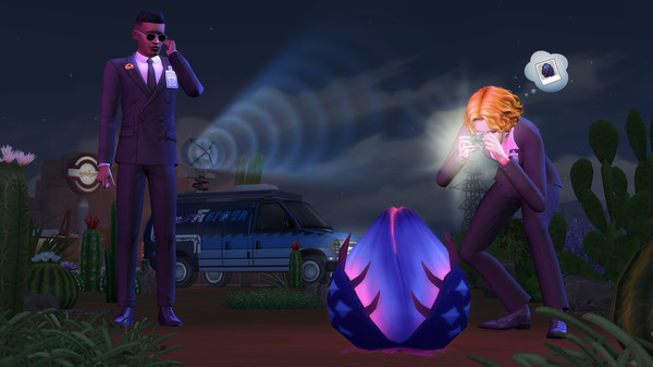 скриншот The Sims 4 StrangerVille 1