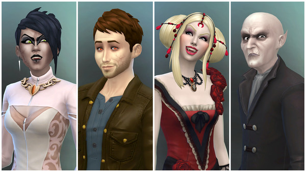 скриншот The Sims 4 Vampires 1