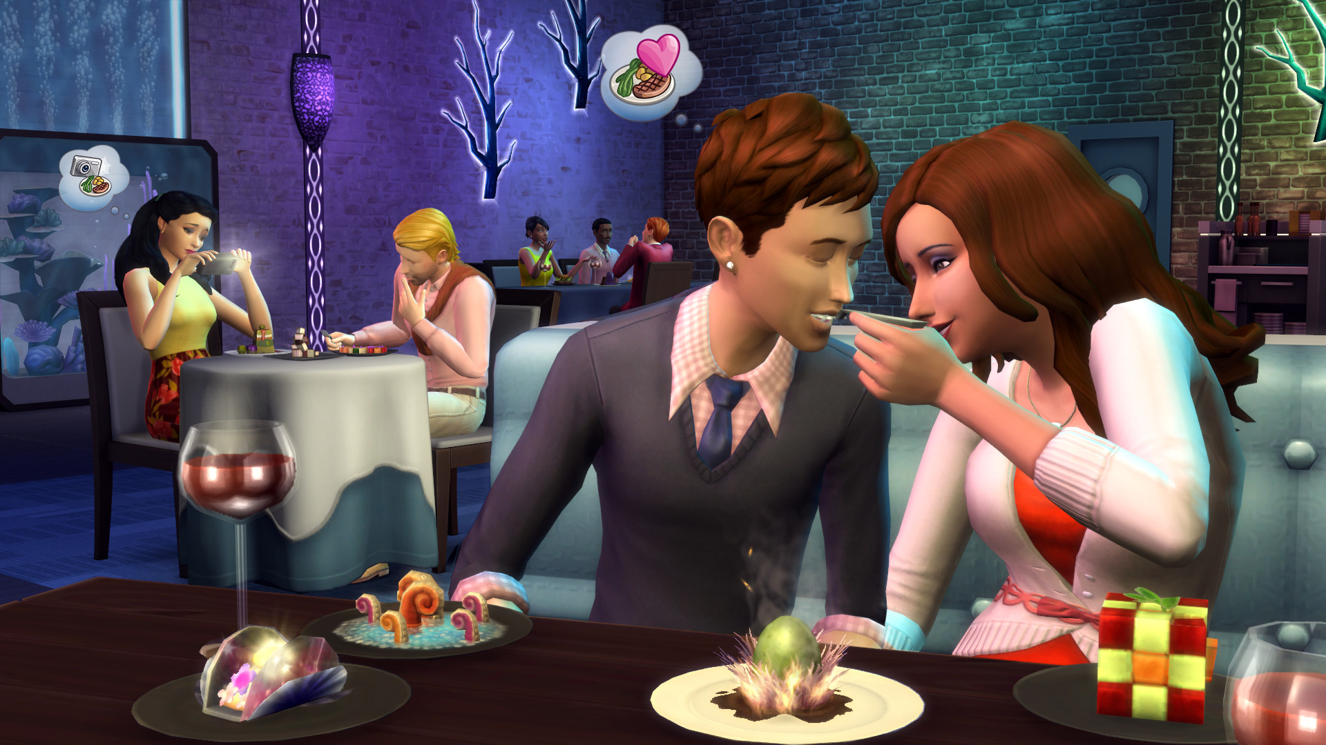 The Sims 4 Dine Out screenshot screenshot 1