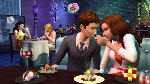 скриншот The Sims 4 Dine Out 1