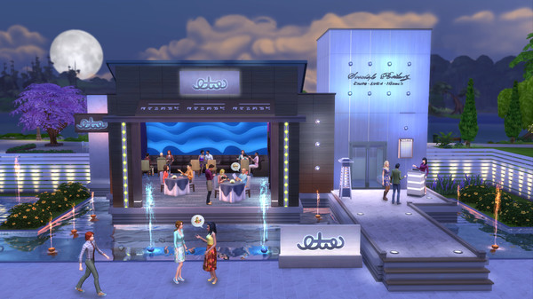 скриншот The Sims 4 Dine Out 3