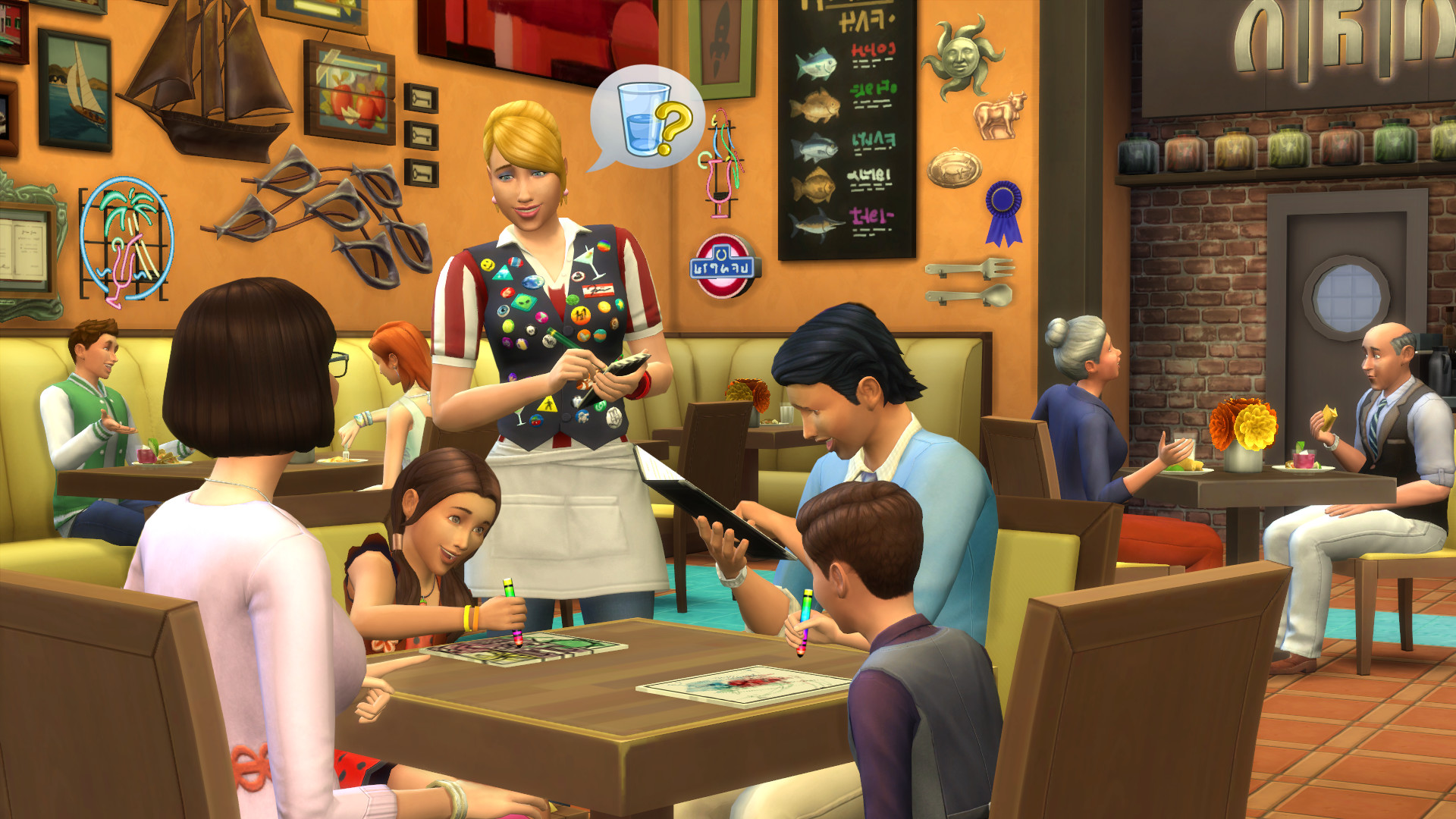 The Sims 4 Dine Out screenshot screenshot 2