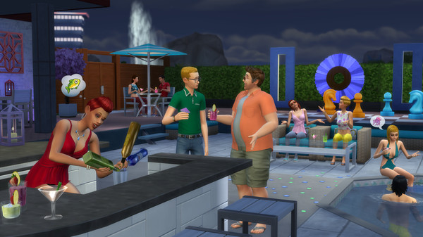 скриншот The Sims 4 Perfect Patio Stuff 1
