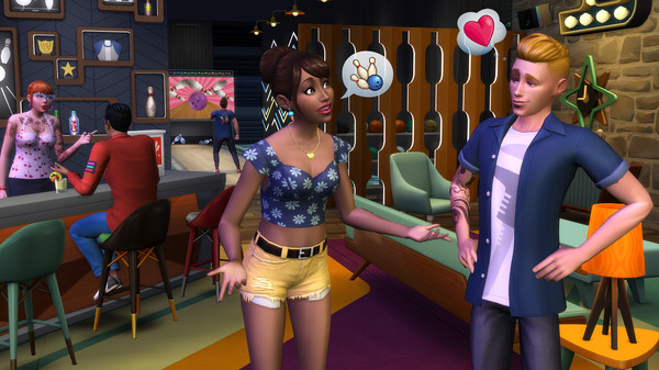 скриншот The Sims 4 Bowling Night Stuff 2