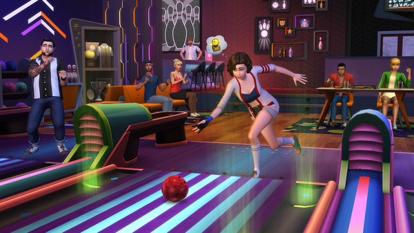 скриншот The Sims 4 Bowling Night Stuff 1