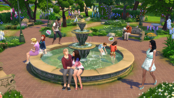 скриншот The Sims 4 Romantic Garden Stuff 2