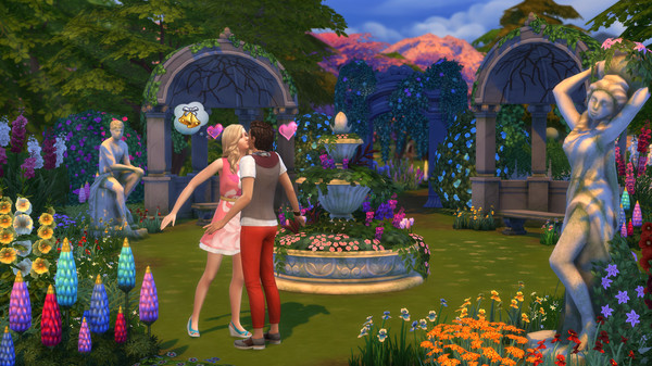 скриншот The Sims 4 Romantic Garden Stuff 1