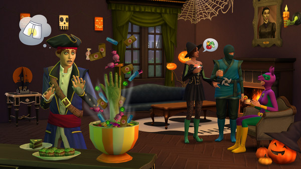 скриншот The Sims 4 Spooky Stuff 1