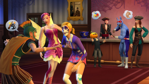 скриншот The Sims 4 Spooky Stuff 2