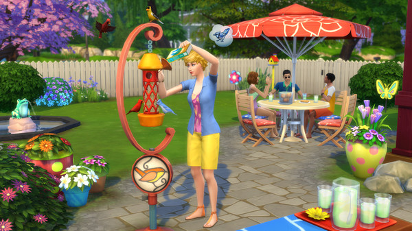 скриншот The Sims 4 Backyard Stuff 1