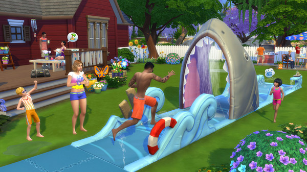скриншот The Sims 4 Backyard Stuff 0