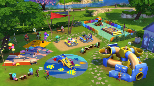 скриншот The Sims 4 Toddler Stuff 2