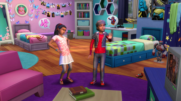 скриншот The Sims 4 Kids Room Stuff 1