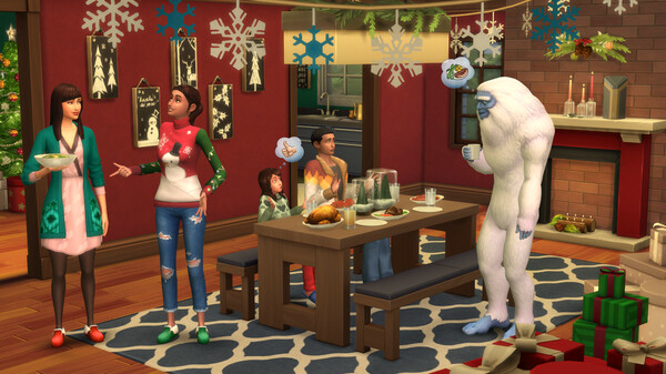 скриншот The Sims 4 Holiday Celebration Pack 3