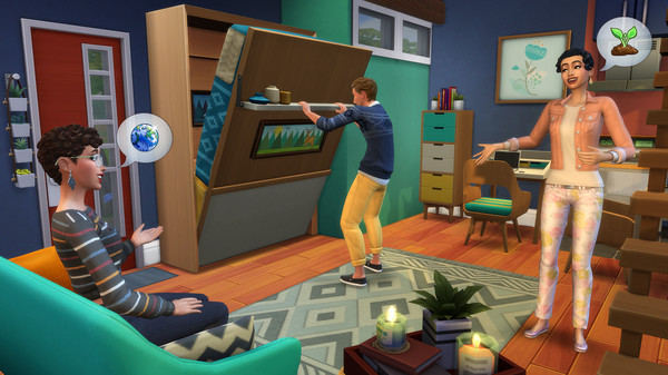 скриншот The Sims 4 TIny Living Stuff 3