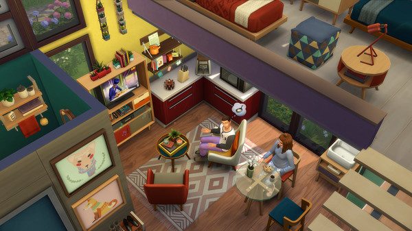 скриншот The Sims 4 TIny Living Stuff 5