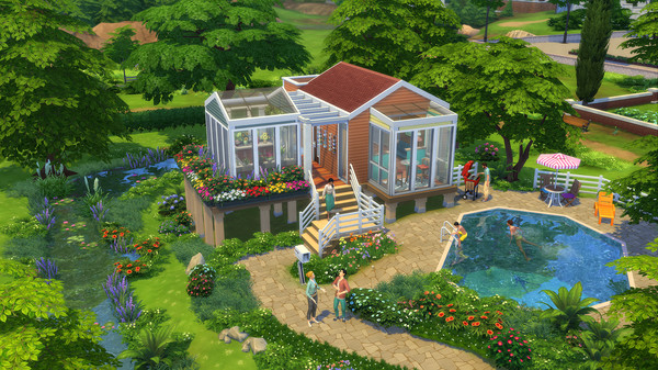 скриншот The Sims 4 TIny Living Stuff 2
