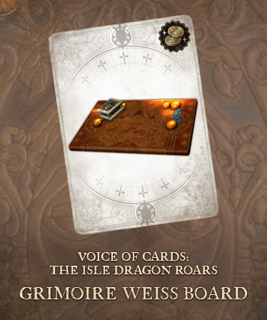 Voice of Cards: The Isle Dragon Roars Grimoire Weiss Board