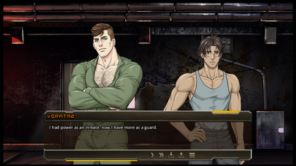 Alpha Hole Prison - A Yaoi, Gay, Bara Visual Novel game for windows Pc 1