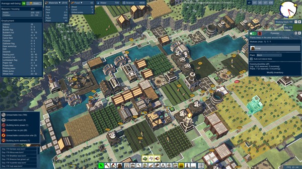 Скриншот из Timberborn Demo