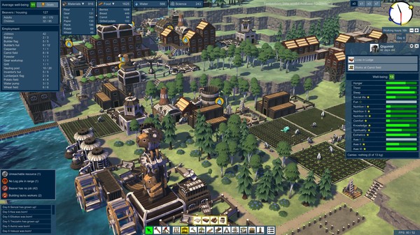Скриншот из Timberborn Demo