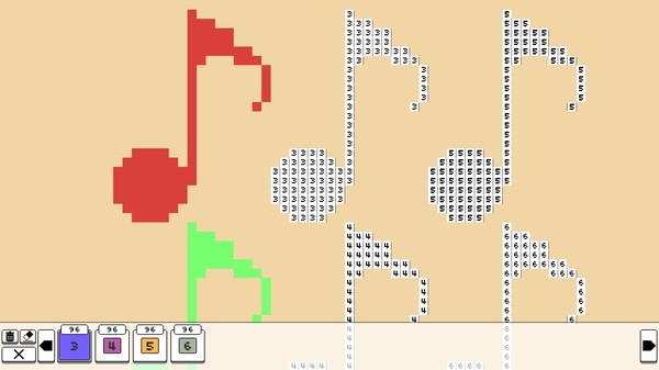 скриншот Coloring Pixels - Music Pack 2