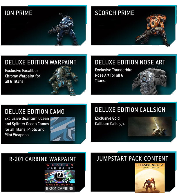 Titanfall 2 Content Preview - Northstar Prime, Legion Prime, R