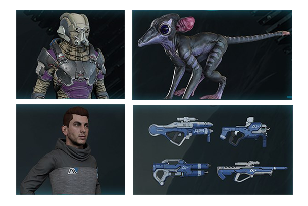 mass effect andromeda deluxe edition items