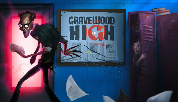 Capsule image of "Gravewood High" which used RoboStreamer for Steam Broadcasting