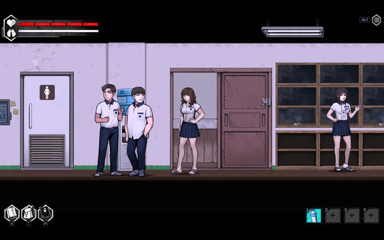 скриншот The Coma 2: Vicious Sisters DLC - Mina - School Bully Skin 3
