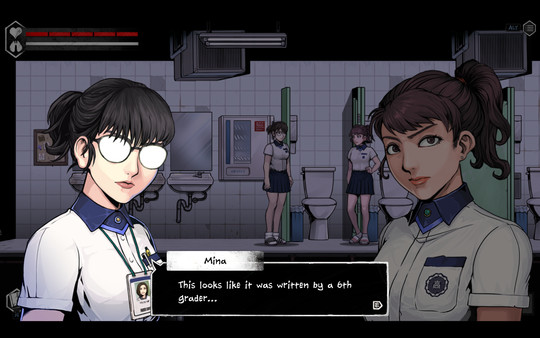 скриншот The Coma 2: Vicious Sisters DLC - Mina - Model Student Skin 2