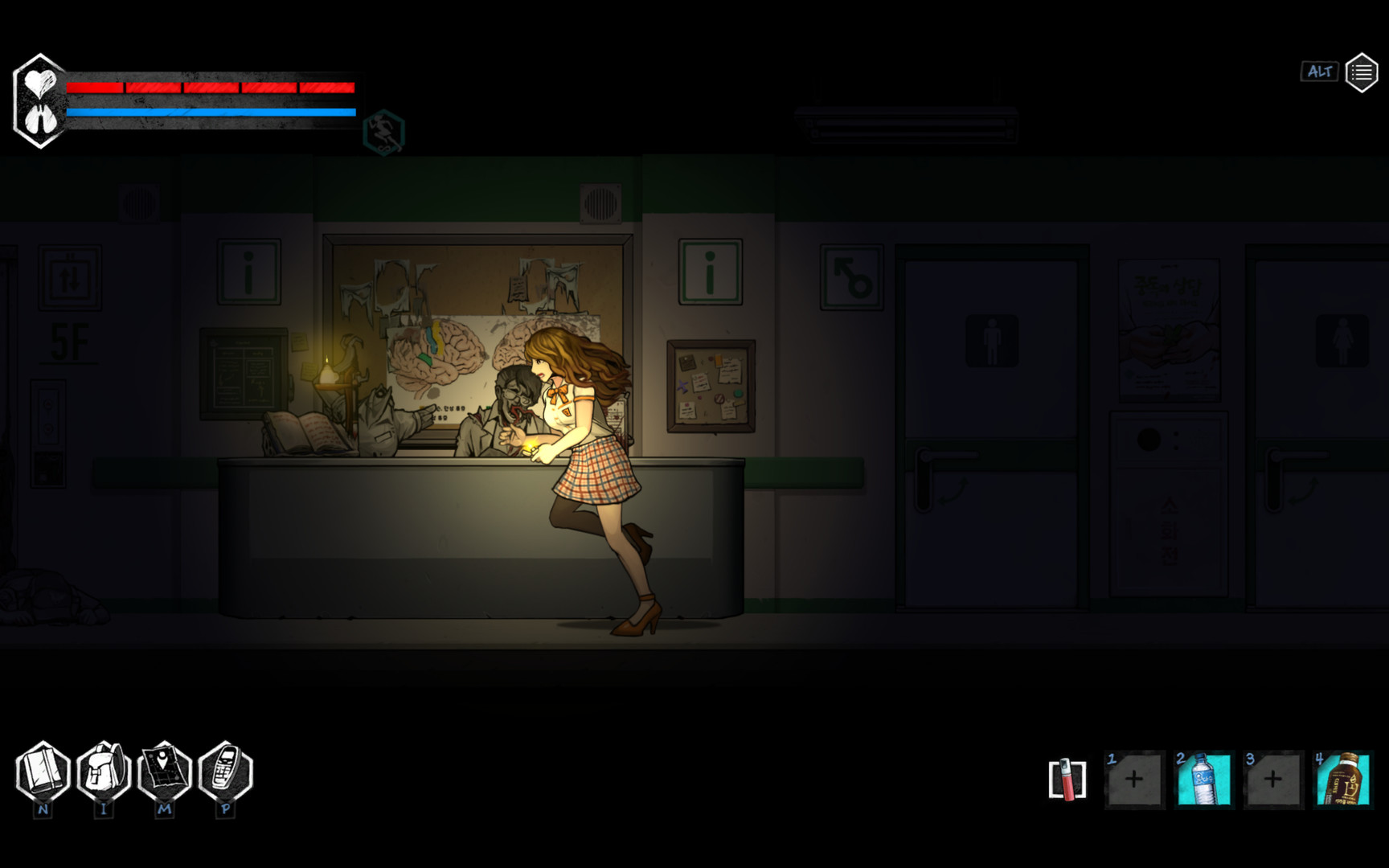 The Coma 2: Vicious Sisters DLC - Mina - Local Celeb Skin screenshot screenshot 4